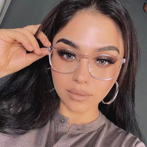 Sojos Explorer Eyeglasses Transparent Frame