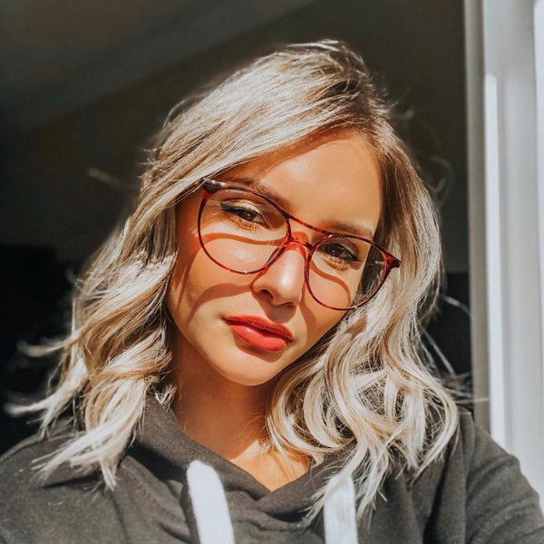 Sojos Firefly Eyeglasses Tortoise Frame