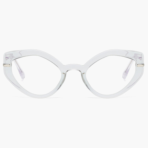 sojos Flipped Eyeglasses Transparent Frame