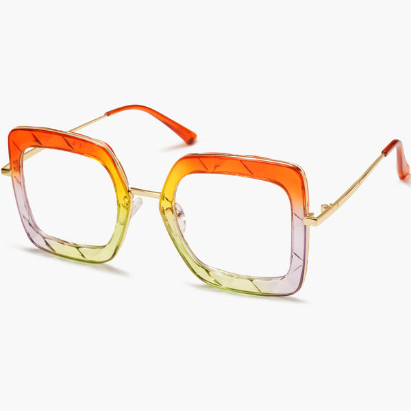 Sojos GAIA Eyeglasses Rainbow Frame