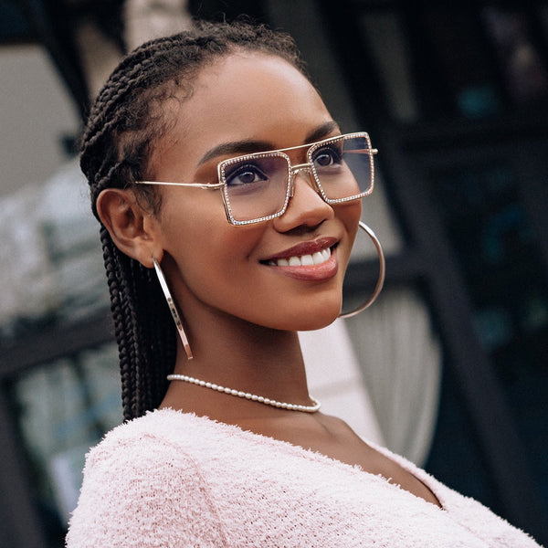 Sojos Glitter Eyeglasses