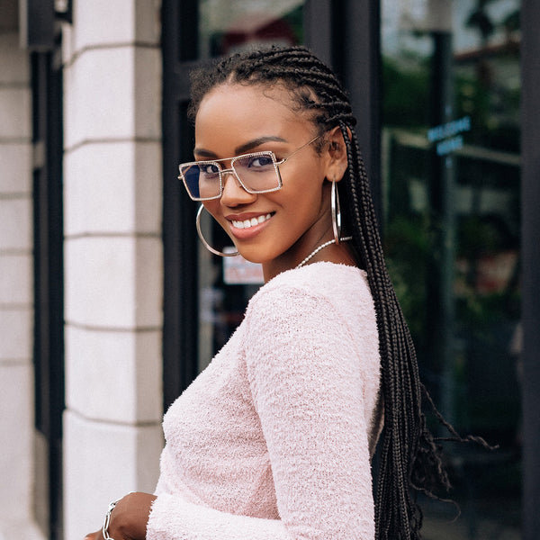 Sojos Glitter Eyeglasses