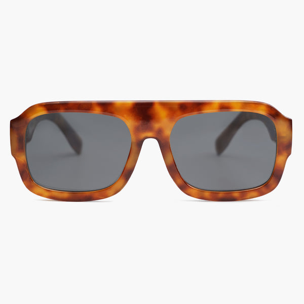 Sojos GUARD Sunglasses Black Frame Grey Lens