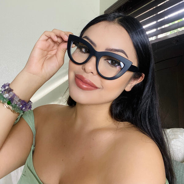 Sojos Hipster Party Eyeglasses Black Frame