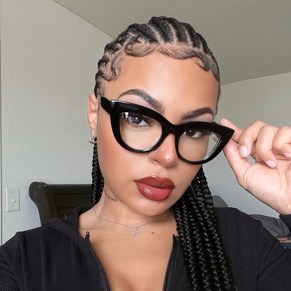 Sojos Hipster Party Eyeglasses Black Frame