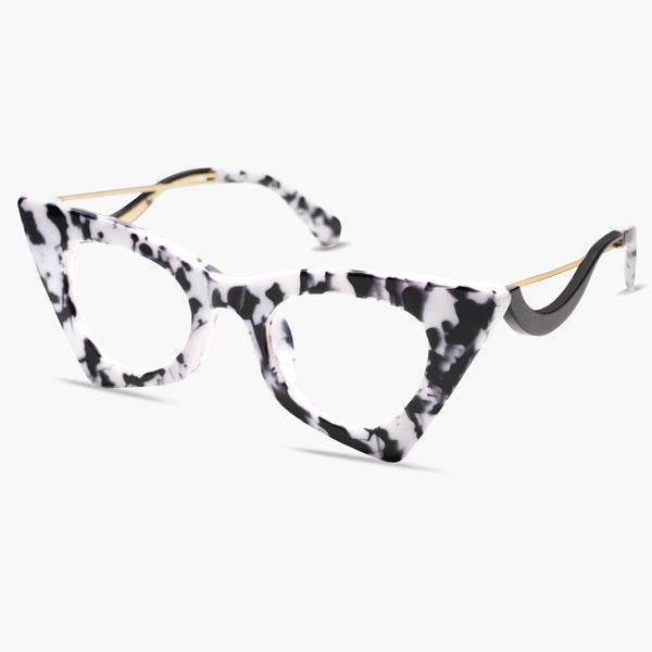 Sojos Hola Eyeglasses Yellow Tortoise Frame