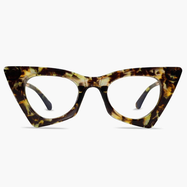 sojos Hola Eyeglasses Yellow Tortoise Frame