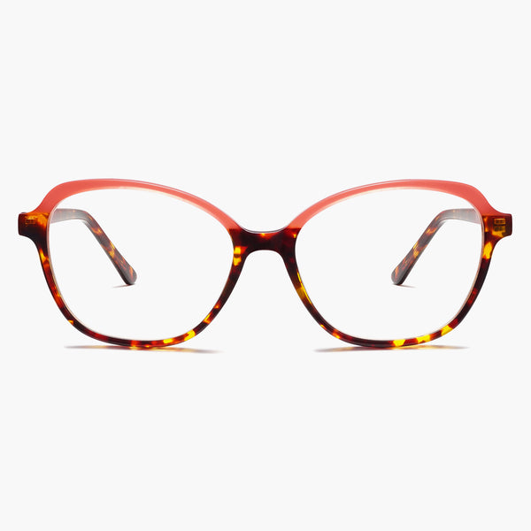 Sojos Imagine Eyeglasses Tortoise With Black Frame