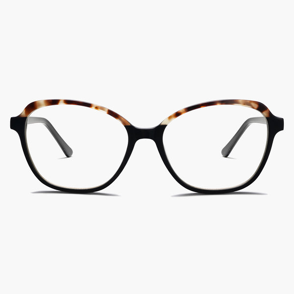 sojos Imagine Eyeglasses Tortoise with Black Frame
