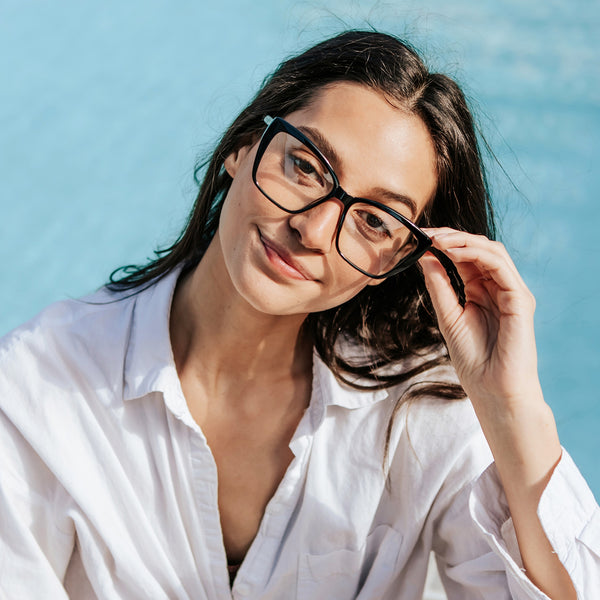 Sojos Isabella Eyeglasses Black Frame