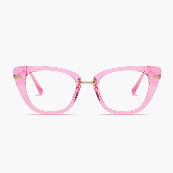 Sojos Ivory Eyeglasses Black Frame