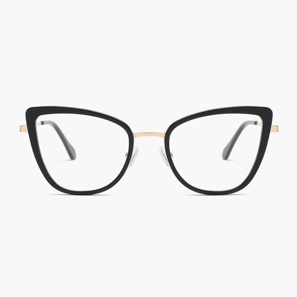 Sojos Jennifer Eyeglasses Clear Brown Frame