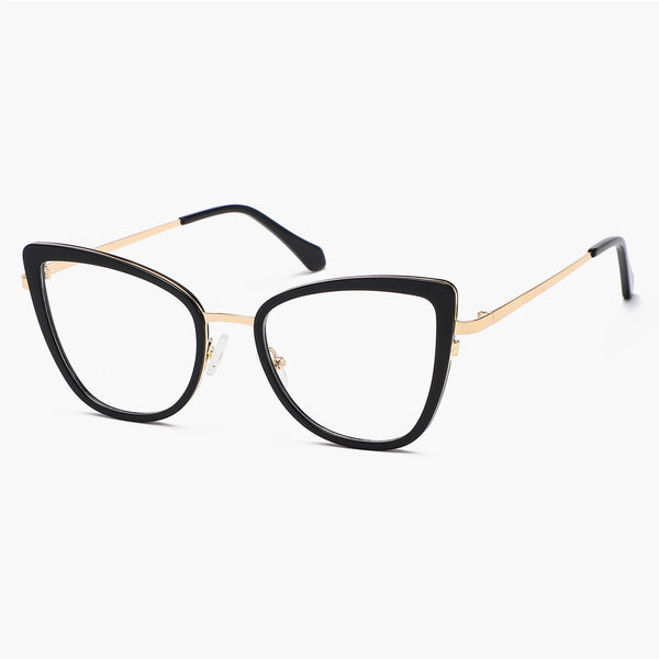 Sojos Jennifer Eyeglasses Clear Brown Frame