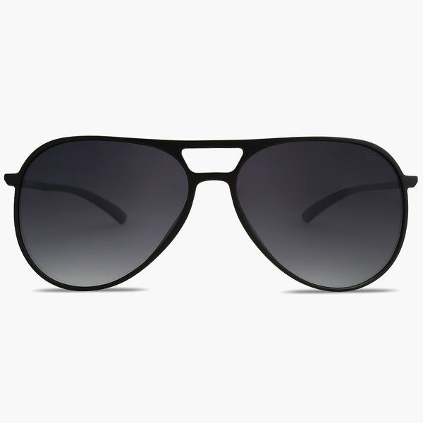 sojos Journey Sunglasses Black Frame Grey Lens