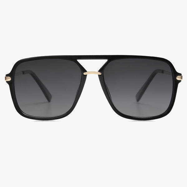 sojos JOVITA Sunglasses Black Frame Grey Lens
