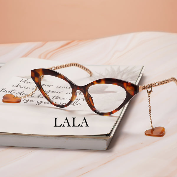 Sojos LALA Eyeglasses Tortoise Frame