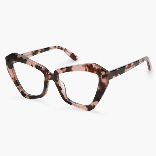 Sojos Lexi Eyeglasses Pink Tortoise Frame