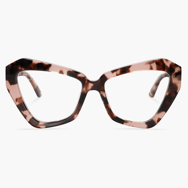 sojos Lexi Eyeglasses Pink Tortoise Frame