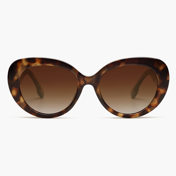 Sojos LUCINDA Sunglasses Black Frame Grey Lens