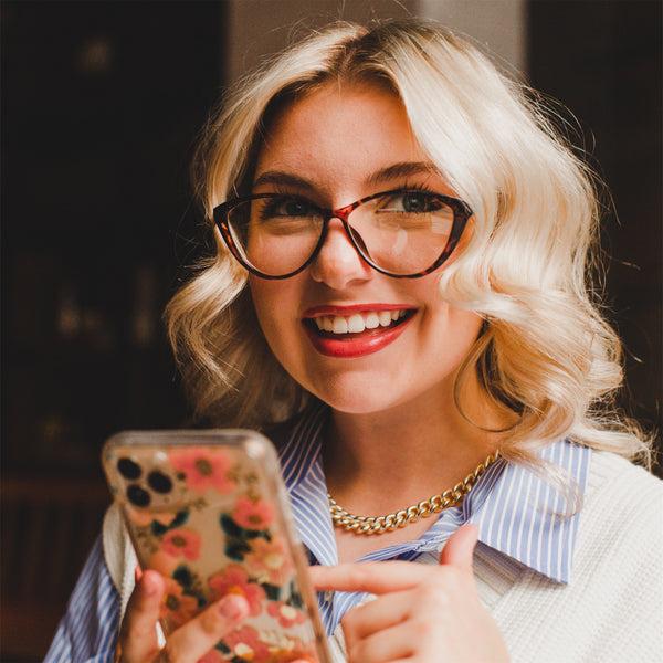 Sojos Major Eyeglasses Black Frame