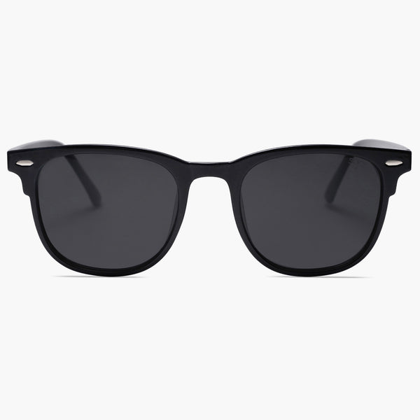 sojos MIRACLE Sunglasses Black Frame Grey Lens