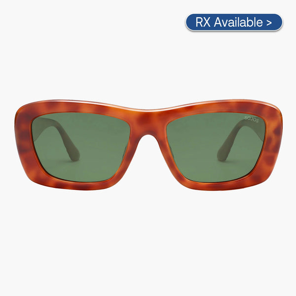 Sojos Moonbeam Sunglasses Black Frame Grey Lens