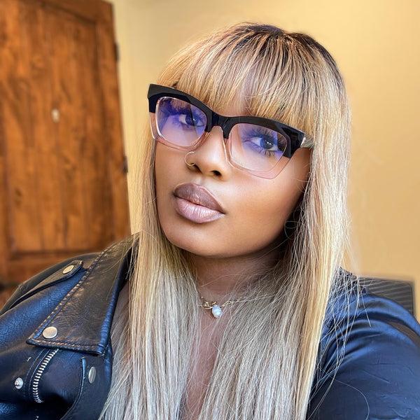 Sojos Natalia Eyeglasses Black Frame