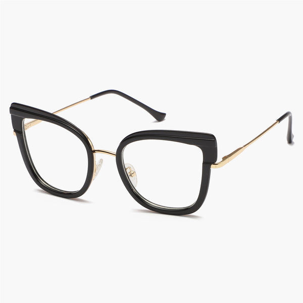 Sojos Paparazzi Eyeglasses Black Frame