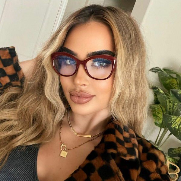 Sojos Plum Eyeglasses