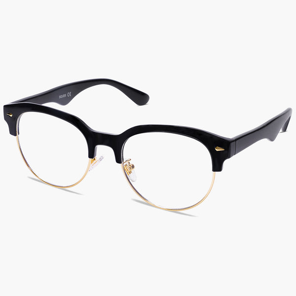 Sojos Present Eyeglasses Black Frame
