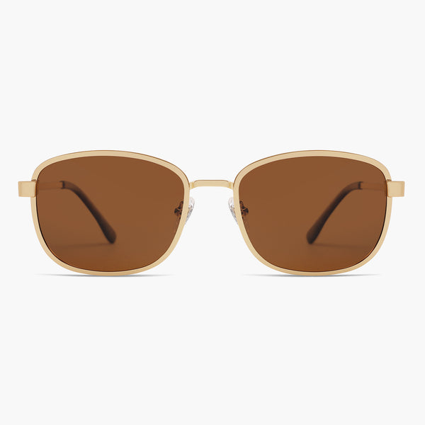 Sojos SJ1225 Sunglasses Gold Frame Grey Lens