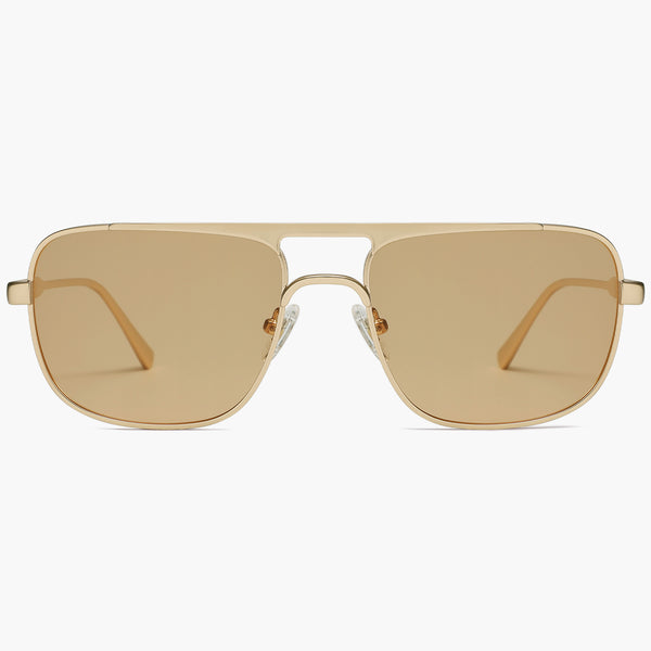 Sojos SJ1234 Sunglasses Gold Frame Grey Lens