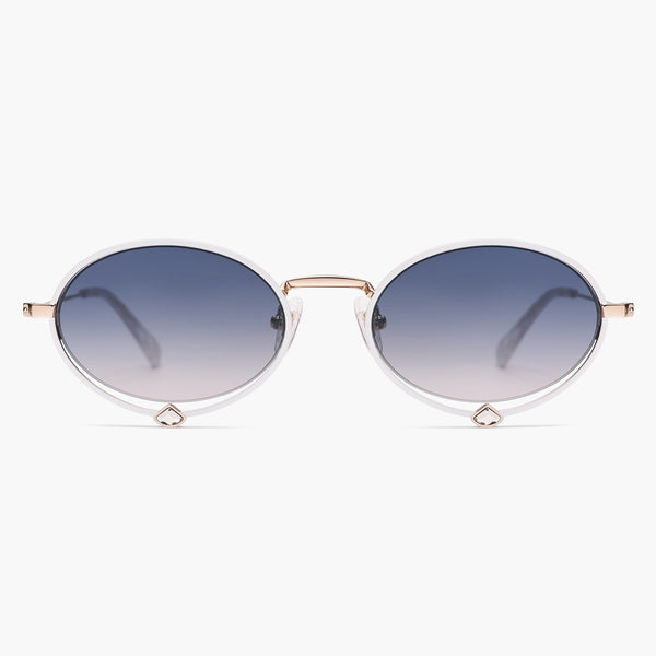 Sojos SJ1240 Sunglasses Gold Frame Grey Lens