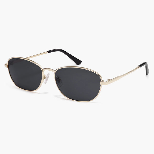 Sojos SJ1245 Sunglasses Gold Frame Grey Lens