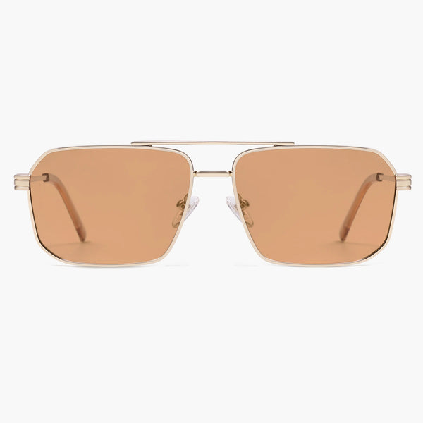Sojos SJ1246 Sunglasses Gold Frame Grey Lens