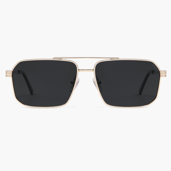 sojos SJ1246 Sunglasses Gold Frame Grey Lens