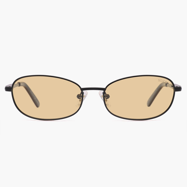 Sojos SJ1263 Sunglasses Gold Frame Grey Lens