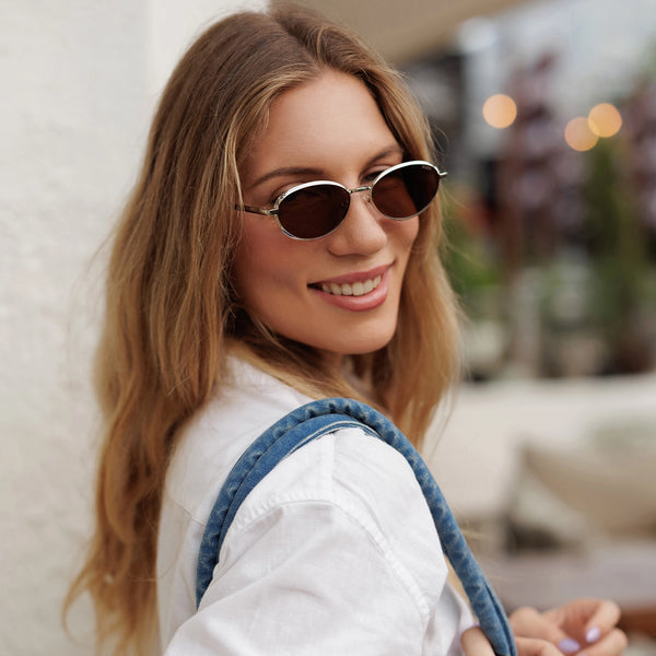 Sojos SJ1279 Sunglasses Gold Frame Grey Lens