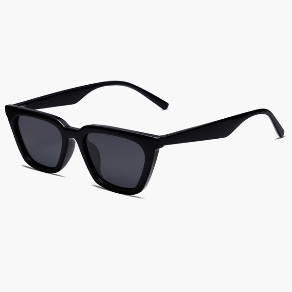 Sojos SJ2169 Sunglasses Black Frame Grey Lens