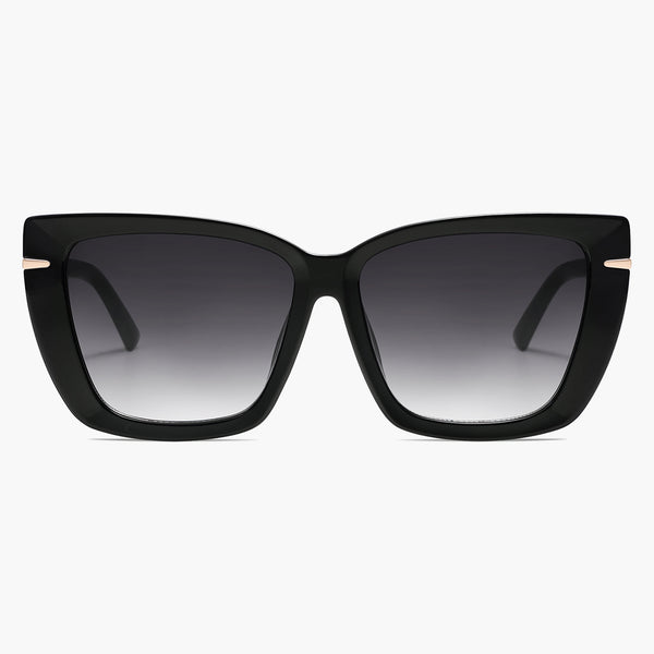 sojos SJ2231 Sunglasses Black Frame Grey Lens