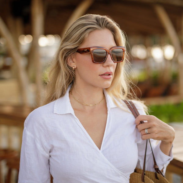 Sojos SJ2306 Sunglasses Black Frame Grey Lens