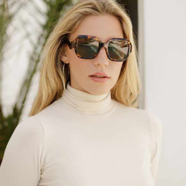 Sojos SJ2310 Sunglasses Black Frame Grey Lens