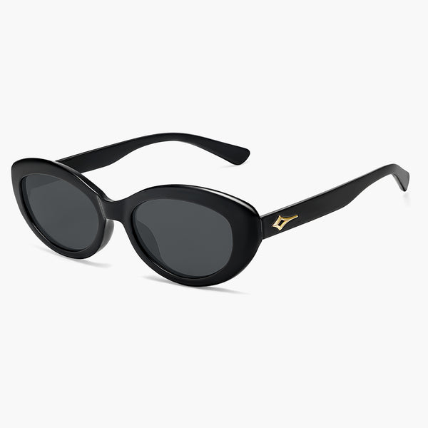 Sojos SJ2322 Sunglasses Black Frame Grey Lens