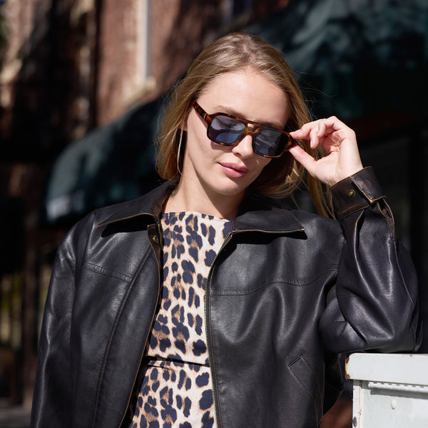 Sojos SJ2342 Sunglasses Black Frame Grey Lens