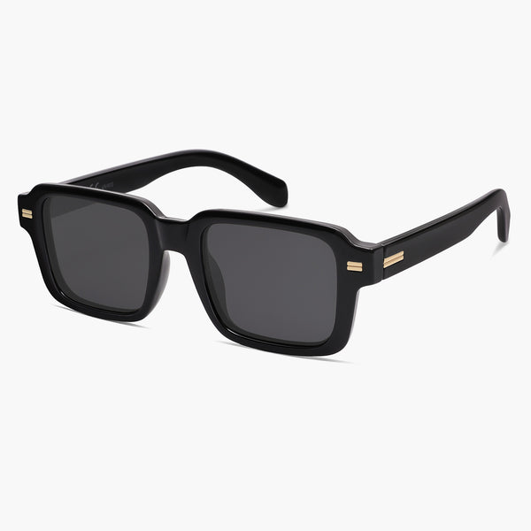 Sojos SJ2345 Sunglasses Black Frame Grey Lens
