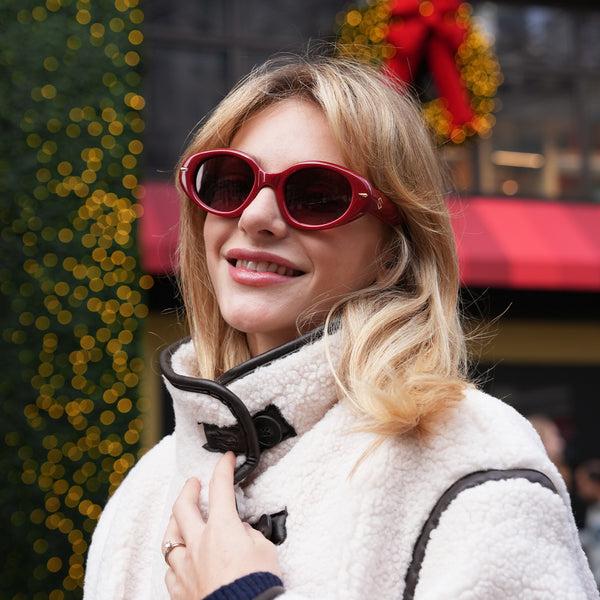 Sojos SJ2365 Sunglasses Black Frame Grey Lens