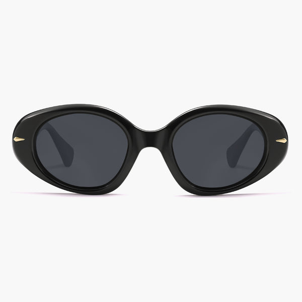 sojos SJ2365 Sunglasses Black Frame Grey Lens
