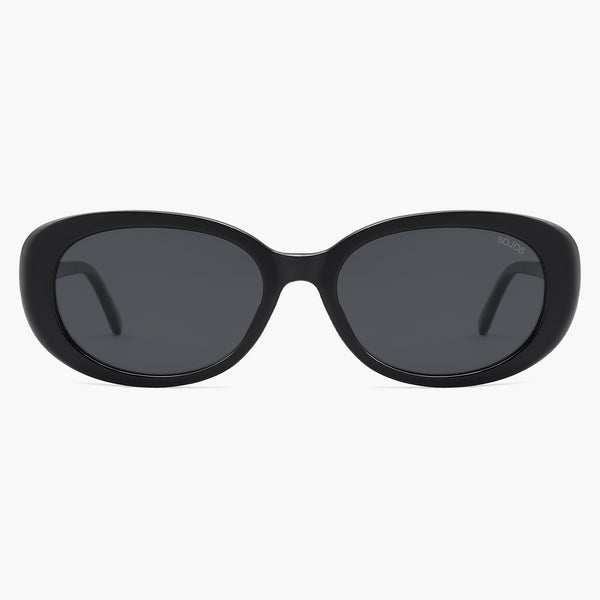sojos SJ2369 Sunglasses Black Frame Grey Lens