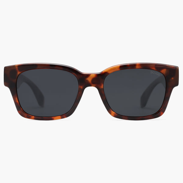 Sojos SJ2372 Sunglasses Black Frame Grey Lens