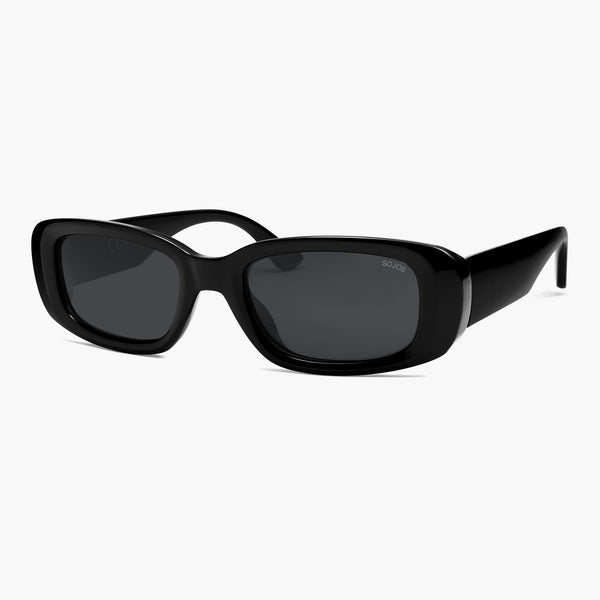 Sojos SJ2375 Sunglasses Black Frame Grey Lens